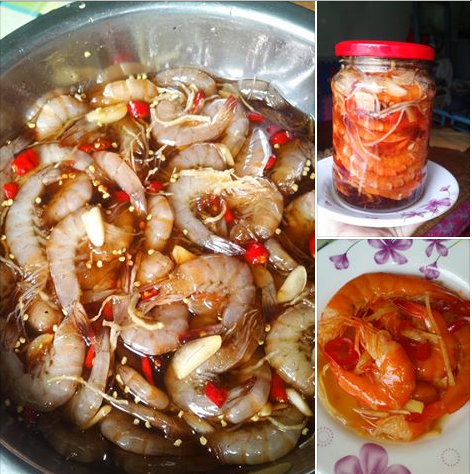 Làm tôm chua kiểu miền Tây