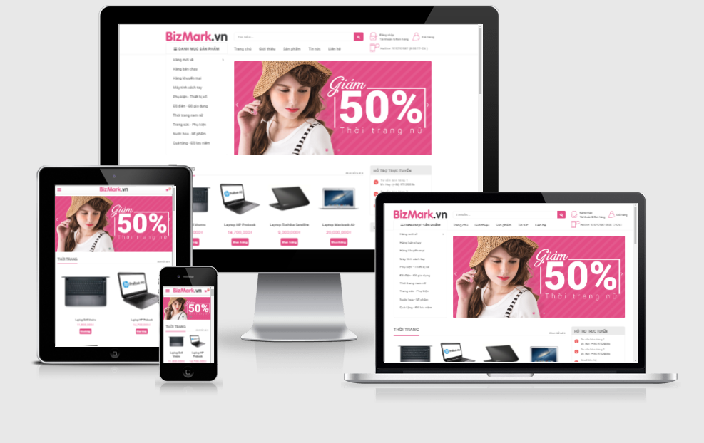Làm web bán hàng giá rẻ chuẩn SEO