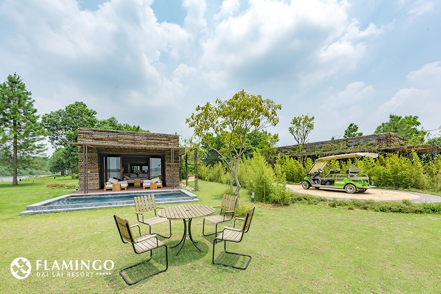 Giá nghỉ qua đêm ở biệt thự Flamingo Đại Lải