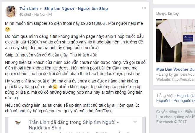 Ship không ứng, shop mất hàng
