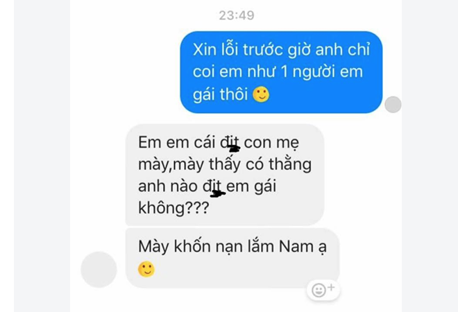 Anh chỉ coi em là em gái thôi