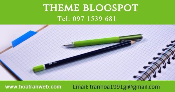 Tìm mua web blogspot có template đẹp