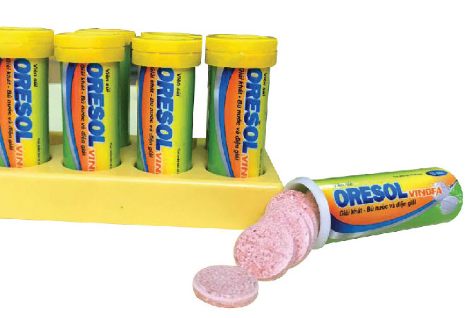 Giá hộp viên sủi oresol