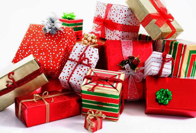 Mua hộp quà trang trí Noel
