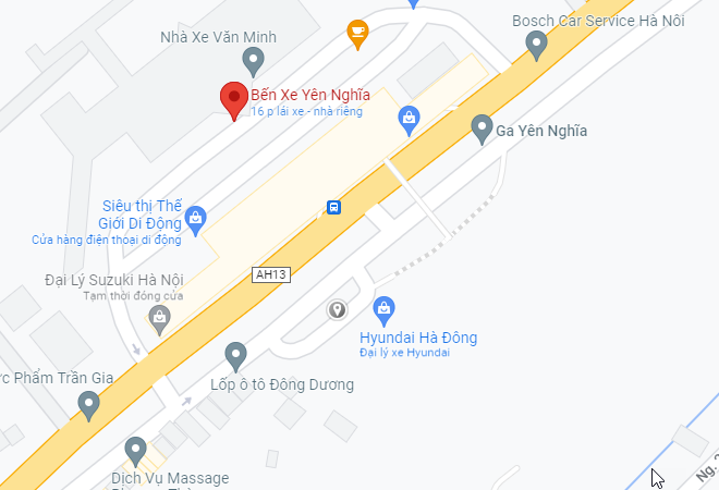 Bắt xe đi Yên Nghĩa, Hà Đông tới Thịnh Long, Hải Hậu